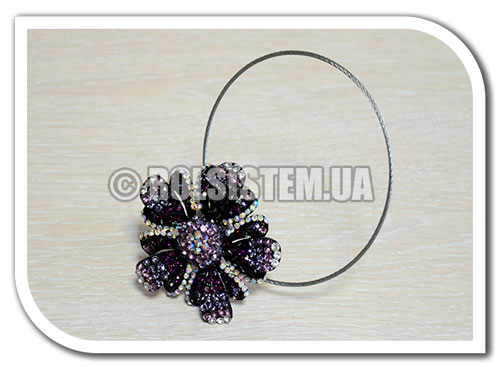 Магніт для штор на тросику