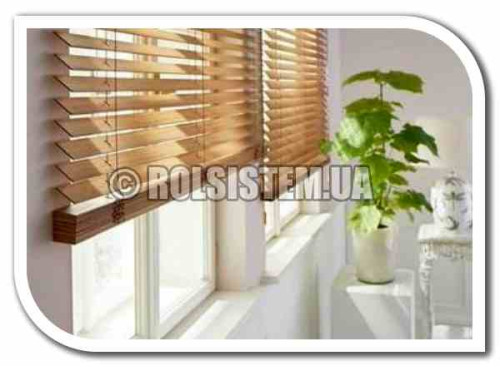 Бамбуковые жалюзи на окна ECO BAMBOO 25