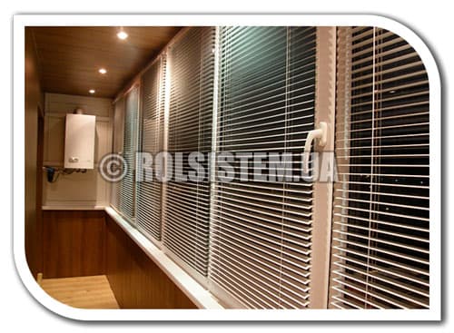 Жалюзі горизонтальні білі 25 мм