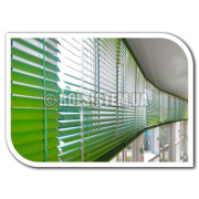 Алюминиевые цветные жалюзи Алюминиевые цветные жалюзи