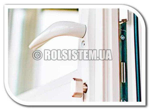 Цилиндровый механизм с воротком для пластиковых дверей