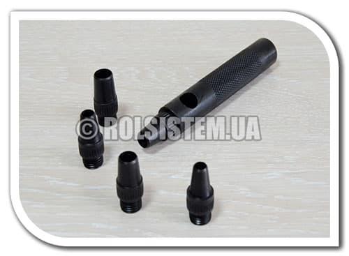 Ручний пробійник круглих отворів для тканини