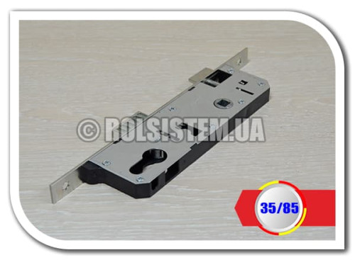 Замок короткий с защелкой — дорнмасс 35 мм