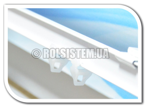 Бігунок для карнизу з Т-профілю ПВХ