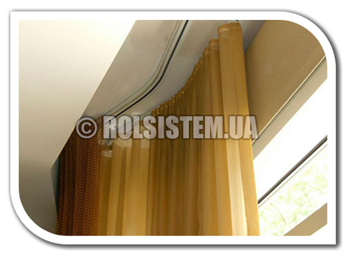 Алюминиевый карниз Мини