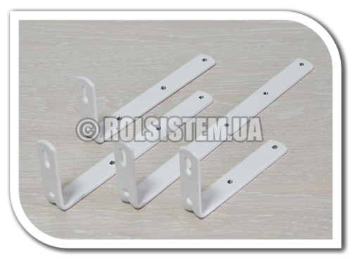 Металевий кронштейн на стіну для кріплення карнизів