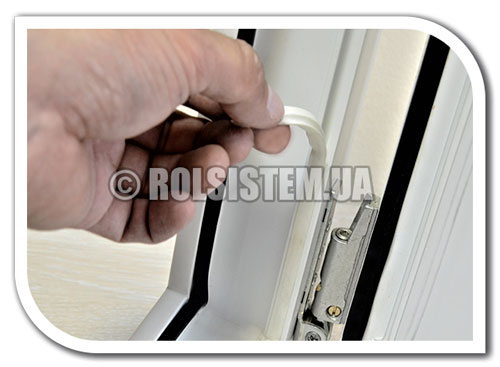 Пыльник для окон ПВХ