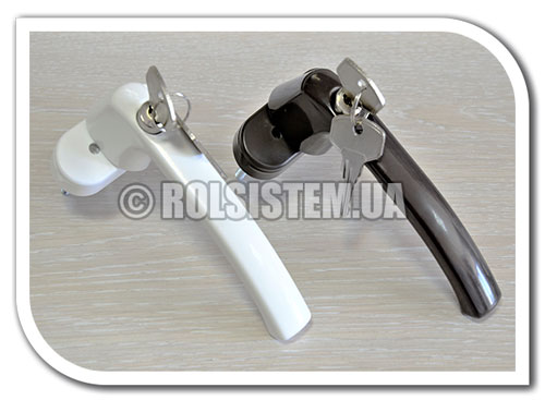 Ручка с ключом для пластиковых окон
