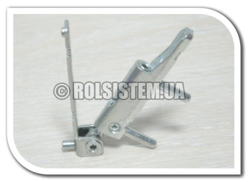 Нижняя поворотно-откидная петля для пластиковых окон с регулировкой прижима