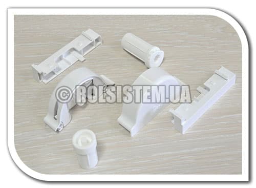 Механізм Besta Uni для рулонних штор у касеті з П-подібними напрямними