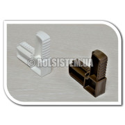 Москитный уголок для дверного профиля 17×25 мм Москитный уголок для дверного профиля 17×25 мм