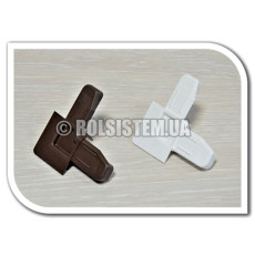 Москитный уголок на внутрирамный профиль 11×32