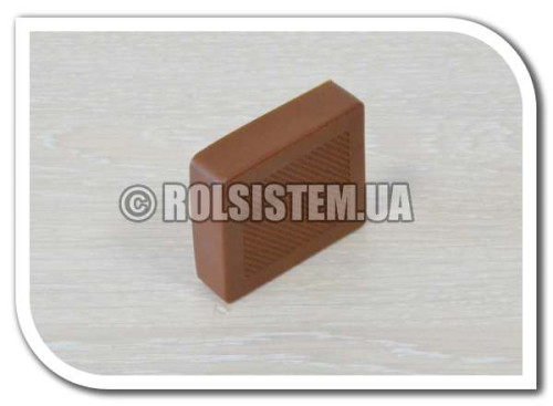 Заглушка карниза 58×51 для деревянных жалюзи 50 мм