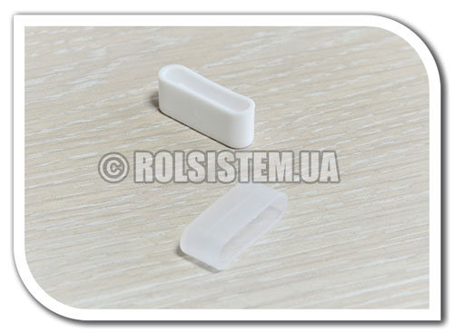 Торцевая заглушка на нижний карниз жалюзи