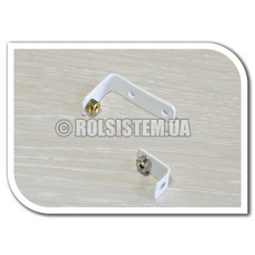 Уголок с винтом для фиксации струны на жалюзи