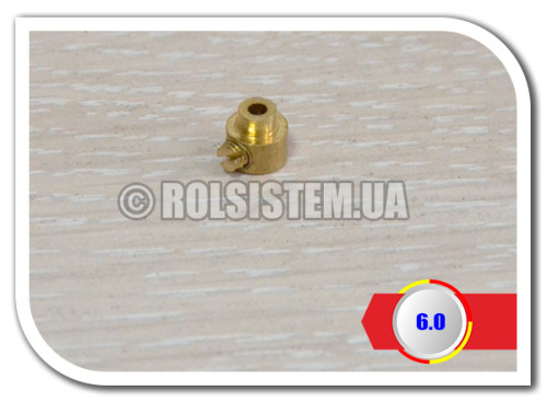 Втулка Ø 6 мм с винтом под фиксаторы BESTA