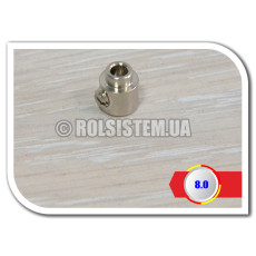 Втулка Ø 8 мм с винтом для тросовой фиксации