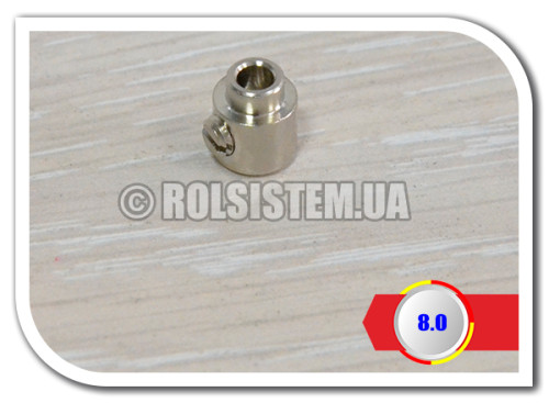 Втулка Ø 8 мм з гвинтом для тросової фіксації