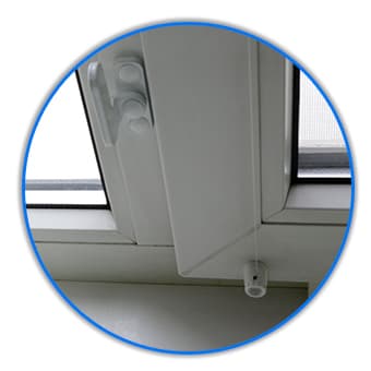 Блокиратор GRAT для пластикового окна