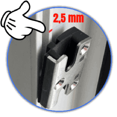 Встановлення протизламної планки WinkHaus