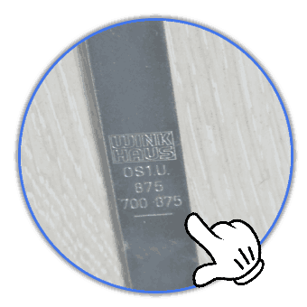 Маркировка фурнитуры