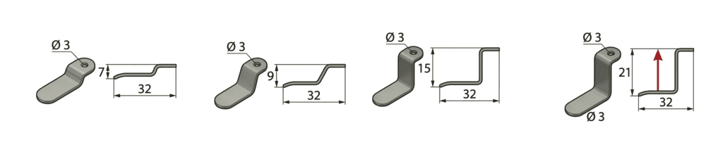 Крепление для москитной сетки на окно