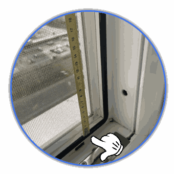 Как правильно измерить окно для москитной сетки