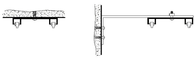 Двухрядный карниз для штор